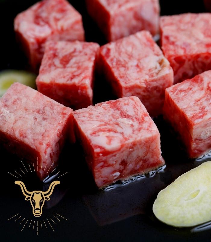 Aged Angus Steak Cubes