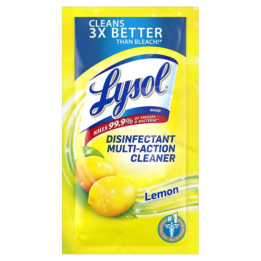 Lysol Multi Action Cleaners  Lemon 30ml