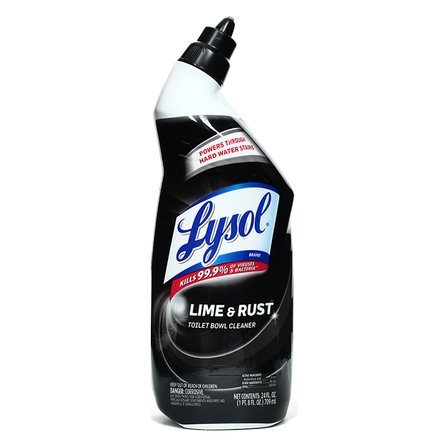 Lysol Toilet Bowl Cleaners Lime &amp; Rust 709ml