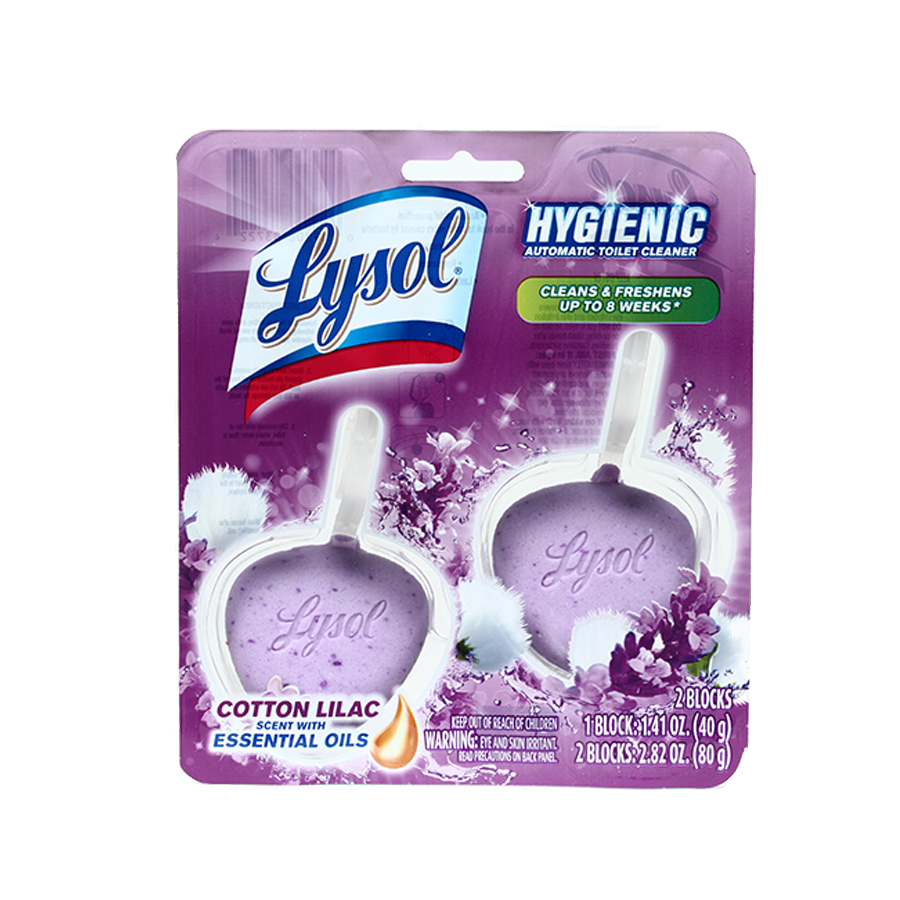 Lysol Automatic Toilet Cleaner Lilac 80g