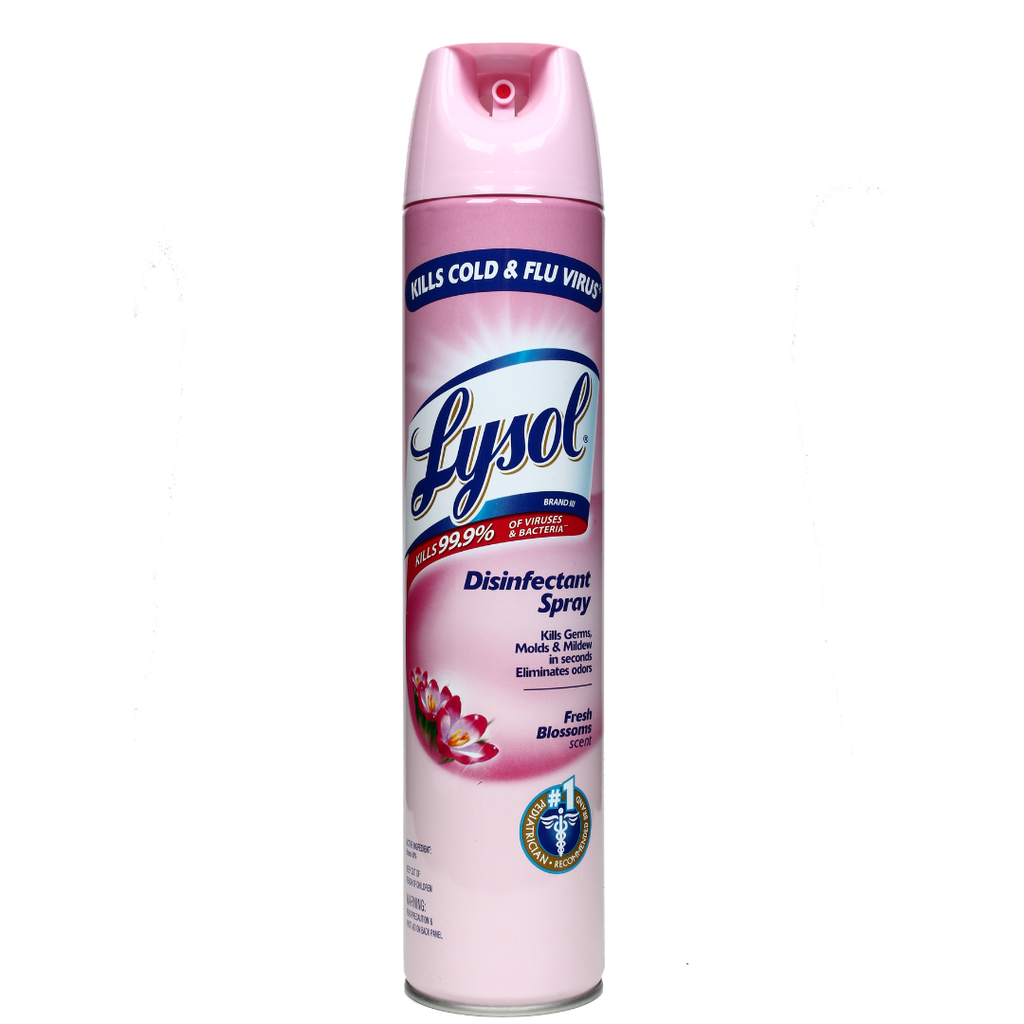 Lysol Disinfectant Spray Fresh Blossoms Scent 510G