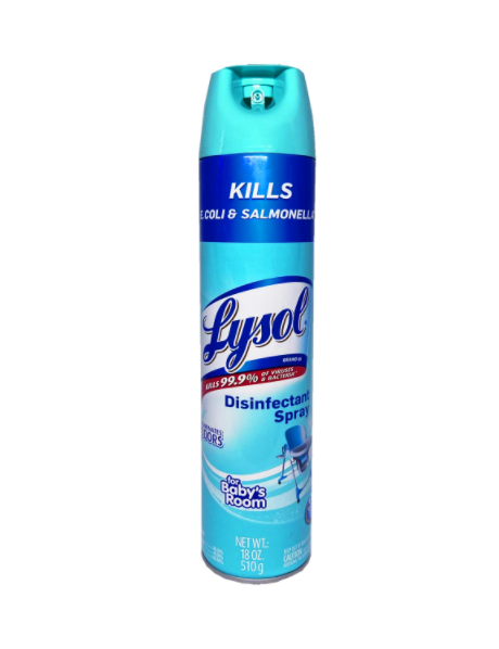 Lysol Disinfectant Spray Baby's Room 510G