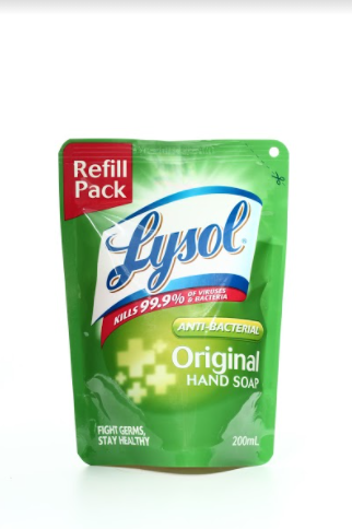 [Lysol Antibacterial Handsoap Original 200ml (Tripi)] Lysol Antibacterial Handsoap Original 200ml