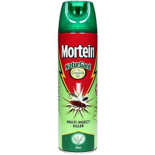 [Mortein Naturgard Citronella Multi-Insect Killer 500ml] Mortein Naturgard Citronella Multi-Insect Killer 500ml