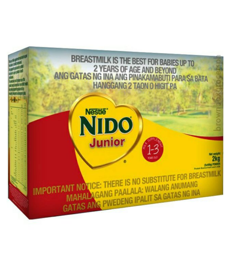[Nido Junior 1+ 2kg (Tripi)] Nido Junior 1+ 2kg