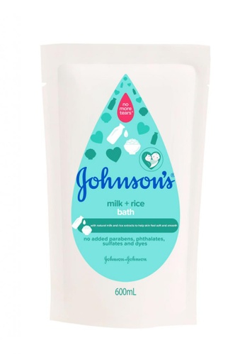 [Johnson's Baby Bath Wash Milk 600ml (Tripi)] Johnson's Baby Bath Wash Milk 600ml
