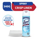 Lysol Disinfectant Spray Crisp Linen Scent 340G