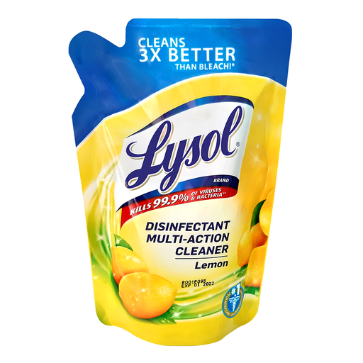 [Lysol Multi Action Cleaners  Lemon 200ml (Tripi)] Lysol Multi Action Cleaners  Lemon 200ml