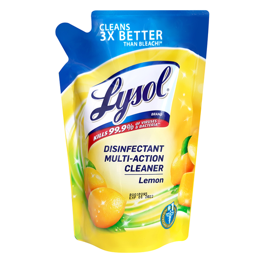 [Lysol Multi Action Cleaners  Lemon 400ml (Tripi)] Lysol Multi Action Cleaners  Lemon 400ml