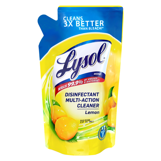 [Lysol Multi Action Cleaners  Lemon 800ml (Tripi)] Lysol Multi Action Cleaners  Lemon 800ml