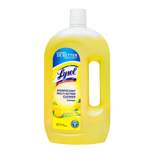 [Lysol Multi Action Cleaners  Lemon 900ml (Tripi)] Lysol Multi Action Cleaners  Lemon 900ml