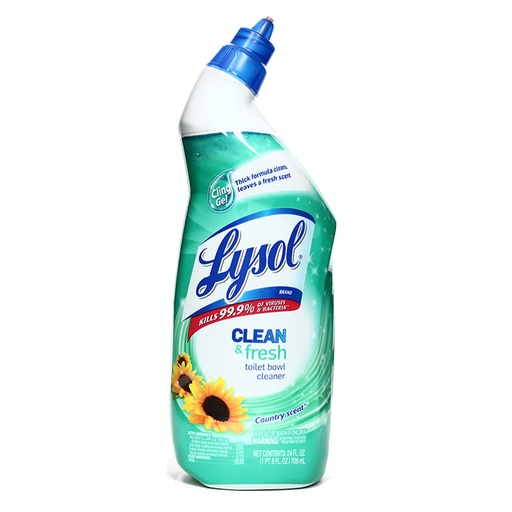 [Lysol Toilet Bowl Cleaners Country Scent 709ml (Tripi)] Lysol Toilet Bowl Cleaners Country Scent 709ml