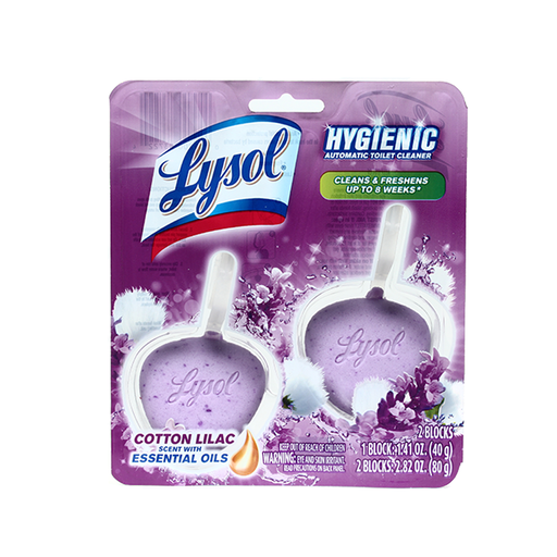 [Lysol Automatic Toilet Cleaner Lilac 80g (Tripi)] Lysol Automatic Toilet Cleaner Lilac 80g