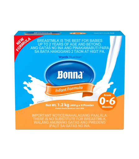[Bonna Infant Formula Milk 0-6 mos 1.2kg (Tripi)] Bonna Infant Formula Milk 0-6 mos 1.2kg