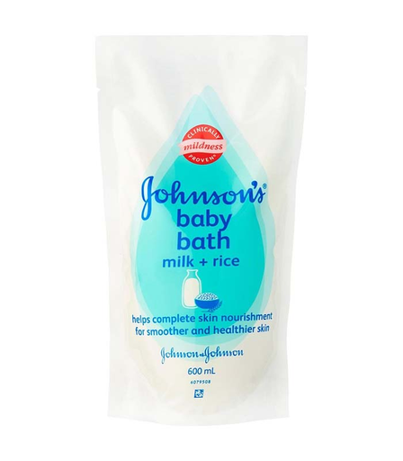 [Johnson's Baby Bath Wash Milk 600ml (Tripi)] Johnson's Baby Bath Wash Milk 600ml